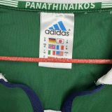 2000/2001 Panathinaikos Home Green Retro Soccer Jersey