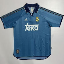 1999/2001 RM Third Blue Retro Soccer Jersey