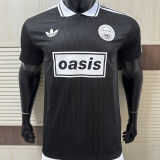 2025/26 AD x oasis #25 Black Retro Style Player Version Soccer Jersey (Have No.25 带号码）