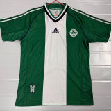 1998/1999 Panathinaikos Home Green Retro Soccer Jersey