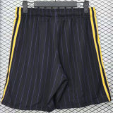 2025/26 M Utd Black Retro Style Shorts Pants
