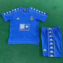 1999/2000 JUV Away Blue Retro Kids Soccer Jersey