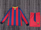 2010/2011 BA Home Retro Kids Long Sleeve Soccer Jersey