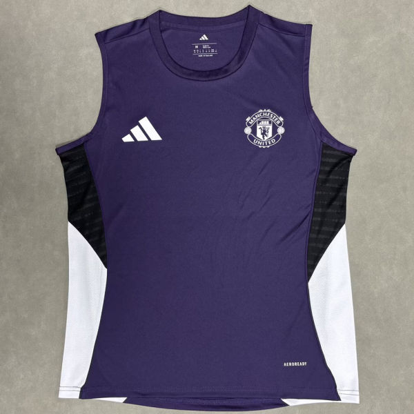 2026 M Utd Purple Fans Vest Training Jersey