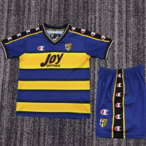 2001/2002 Parma Home Retro Kids Soccer Jersey