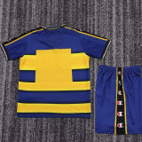2001/2002 Parma Home Retro Kids Soccer Jersey