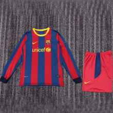 2010/2011 BA Home Retro Kids Long Sleeve Soccer Jersey