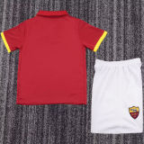 2014/2015 Roma Home Red Kids Retro Soccer Jersey