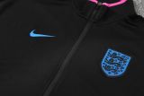 2026 England Black Jacket Tracksuit