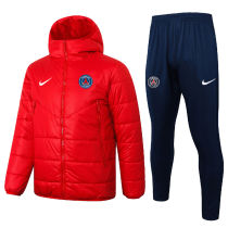 2026 PSG Red Cotton Jacket （A Set）