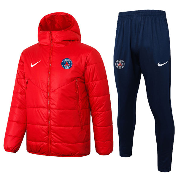 2026 PSG Red Cotton Jacket （A Set）