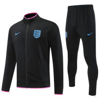 2026 England Black Jacket Tracksuit