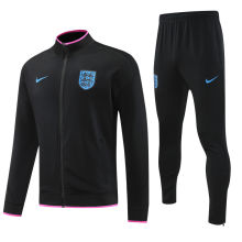 2026 England Black Jacket Tracksuit