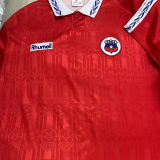 1995 Chile Home Red Retro Soccer Jersey