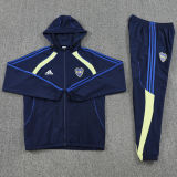 2026 Boca Sapphire Blue Windbreaker Jacket  蓝三边（A Set）