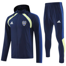 2026 Boca Sapphire Blue Windbreaker Jacket  蓝三边（A Set）