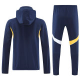 2026 Boca Sapphire Blue Windbreaker Jacket  黄三边（A Set）