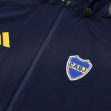 2026 Boca Sapphire Blue Windbreaker Jacket  黄三边（A Set）