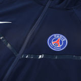 2026 PSG Sapphire Blue Windbreaker Jacket （A Set）