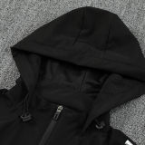 2026 Argentina Black Windbreaker Jacket  (A Set）