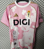 2026 Real Oviedo Pink Fans Soccer Jersey