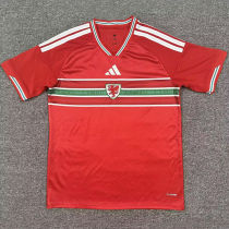 2026/27 Wales Home Red Fans Soccer Jersey