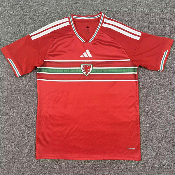 2026/27 Wales Home Red Fans Soccer Jersey