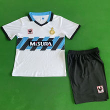 1990/1991 In Milan Away Retro Kids Soccer Jersey