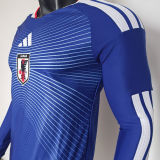 2026/27 Japan Home Blue Player Version Long Sleeve Jersey