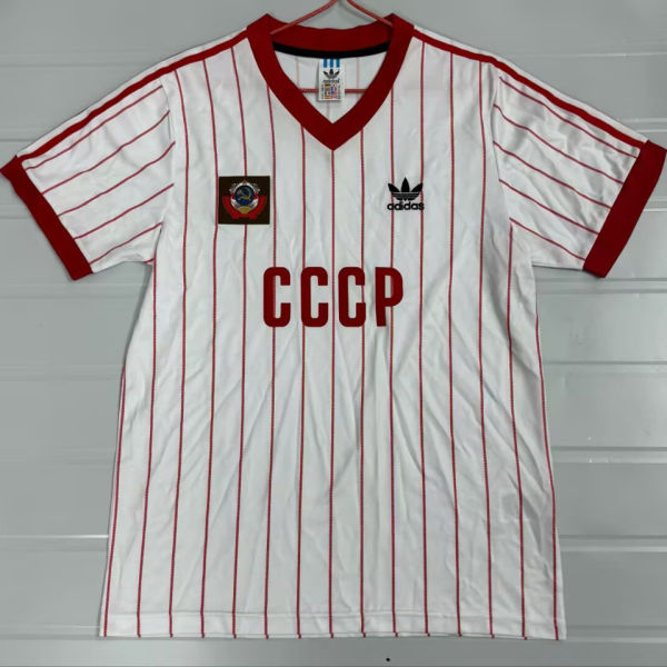 1982/1983 CCCP Away White Retro Soccer Jersey
