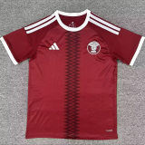 2026/27 Qatar Home Red Fans Soccer Jersey