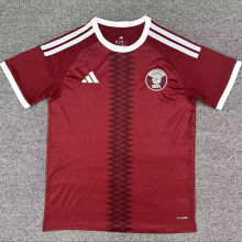 2026/27 Qatar Home Red Fans Soccer Jersey