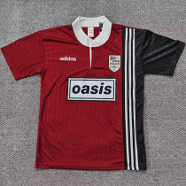 1996 AD x oasis x Bolt Makers Arms Red Retro Fans Soccer Jersey