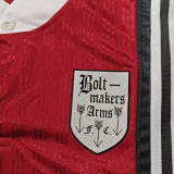 1996 AD x oasis x Bolt Makers Arms Red Retro Fans Soccer Jersey