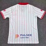 2025/26 Monza Away White Fans Soccer Jersey