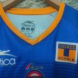 2006 Tigres UANL Away Blue Retro Soccer Jersey