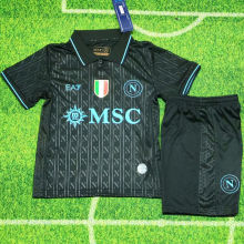2025/26 Napoli Third Kids Soccer Jersey
