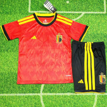 2026/27 Belgium Home Red Kids Soccer Jersey