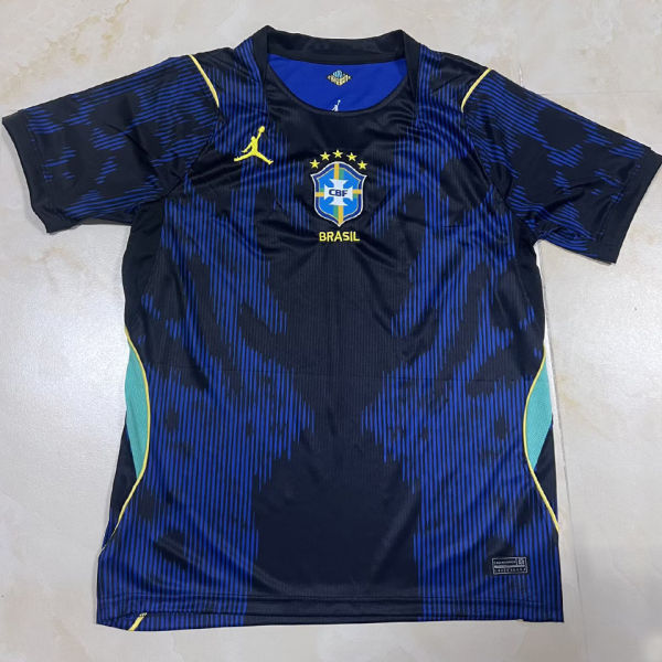 2026/27 Brazil Away Blue Fans Soccer Jersey