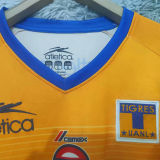 2006 Tigres UANL Home Yellow Retro Soccer Jersey