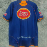 2005 Tigres UANL Away Blue Retro Soccer Jersey