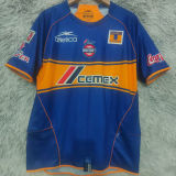 2005 Tigres UANL Away Blue Retro Soccer Jersey