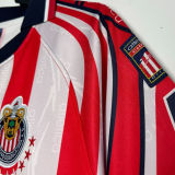 1998/1999 Chivas Home Retro Long Sleeve Soccer Jersey