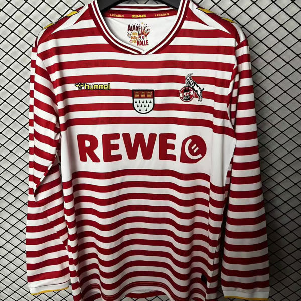 2025/26 1. FC Köln Special Edition Fans Long SLeeve Soccer Jersey