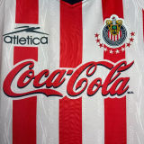 1998/1999 Chivas Home Retro Long Sleeve Soccer Jersey