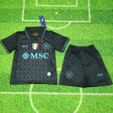 2025/26 Napoli Third Kids Soccer Jersey