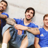 2026/27 Italy Home Blue Player Version Long Sleeve Soccer Jersey