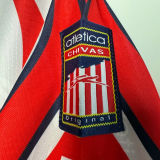 1998/1999 Chivas Home Retro Long Sleeve Soccer Jersey