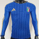 2026/27 Italy Home Blue Player Version Long Sleeve Soccer Jersey