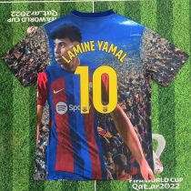 LAMINE YAMAL #10 BA Special Edition Fans Soccer Jersey 2025/26